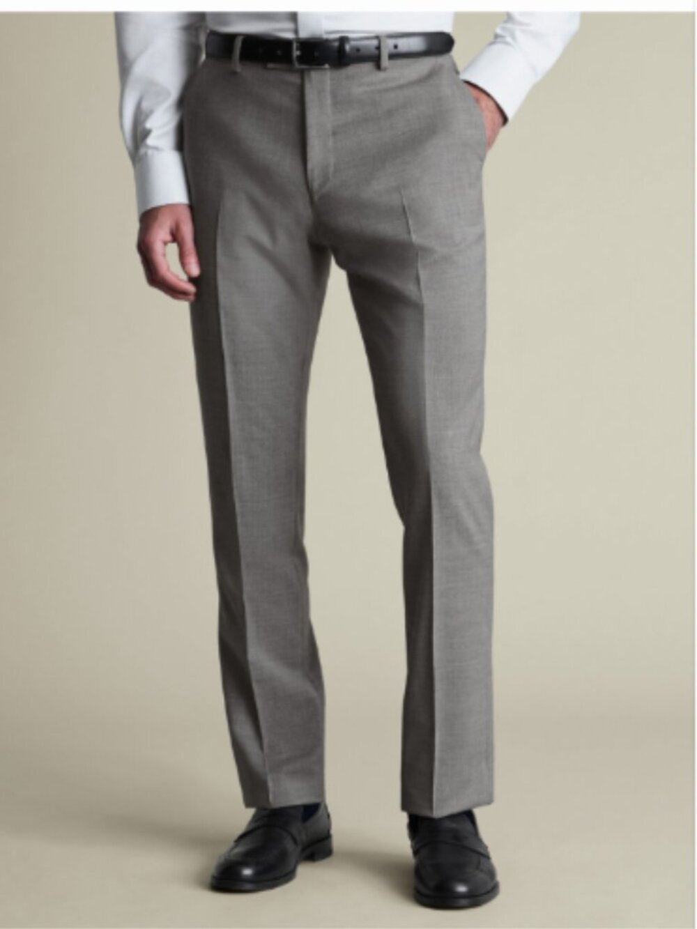 Charles Tyrwhitt Gray Suit Pants in W32 L30